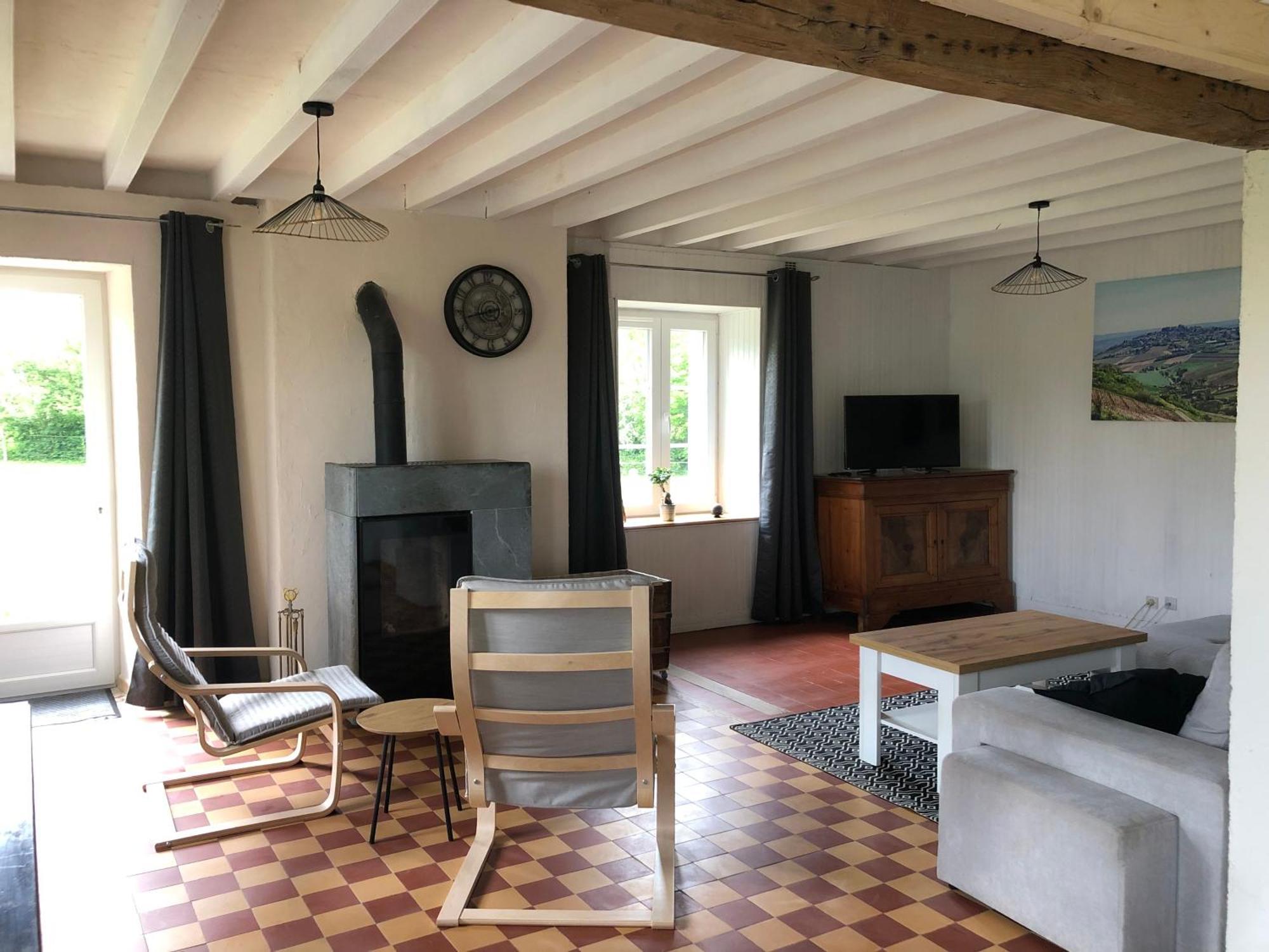 Gite Aux Anes Avec Spa Menetou-Ratel Esterno foto